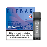 ELF BAR ELFA PRE-FILLED PODS (PACK OF 2) - Blueberry Bubble Gum - Click & Vape